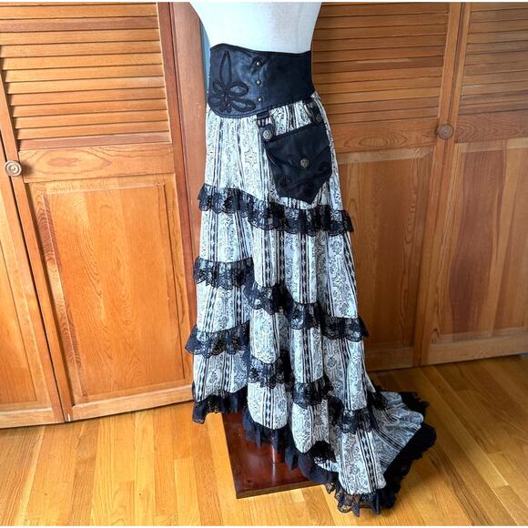 Lip Service Dresses & Skirts - Vintage Lip Service Winchester Emporium Steampunk Victorian High Waist Skirt